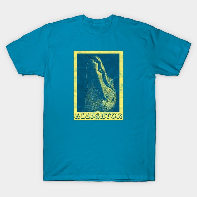 Alligator T-Shirt by  TigerInSpace